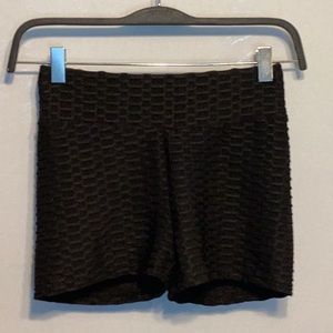 Workout booty shorts size small
